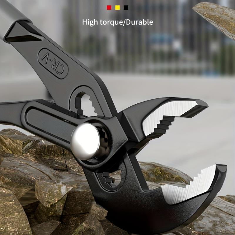 Chrome Vanadium Steel | Professional Multi-Functional Socket Wrench Set | Large Jaws, Corrosion-Resistant Non-Slip Grip