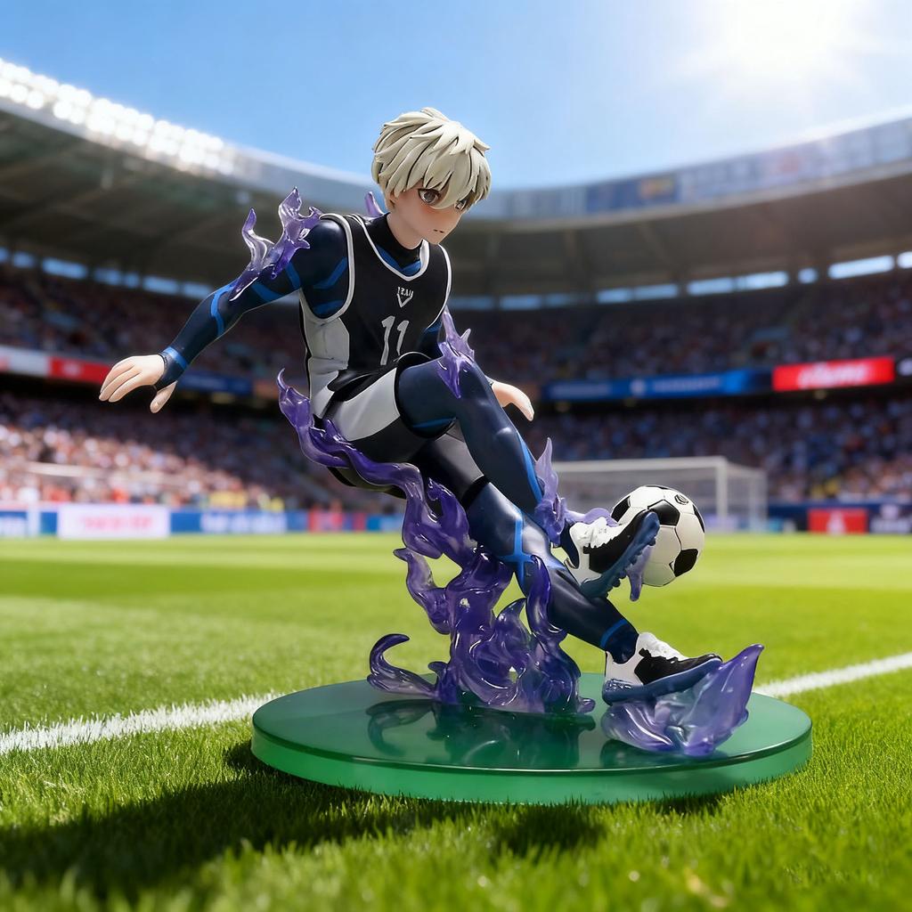 Fun Anime Character Figure Kit Unpainted, Ready For Assembly - A Great Hobby Project.