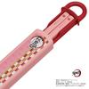 Skater Antibacterial Slide and Chopstick Case Demon Kimetsu no Kamado Made in Children's Set, Slayer Yaiba, Nezuko, Girls, Japan, ABS2AMAG-A
