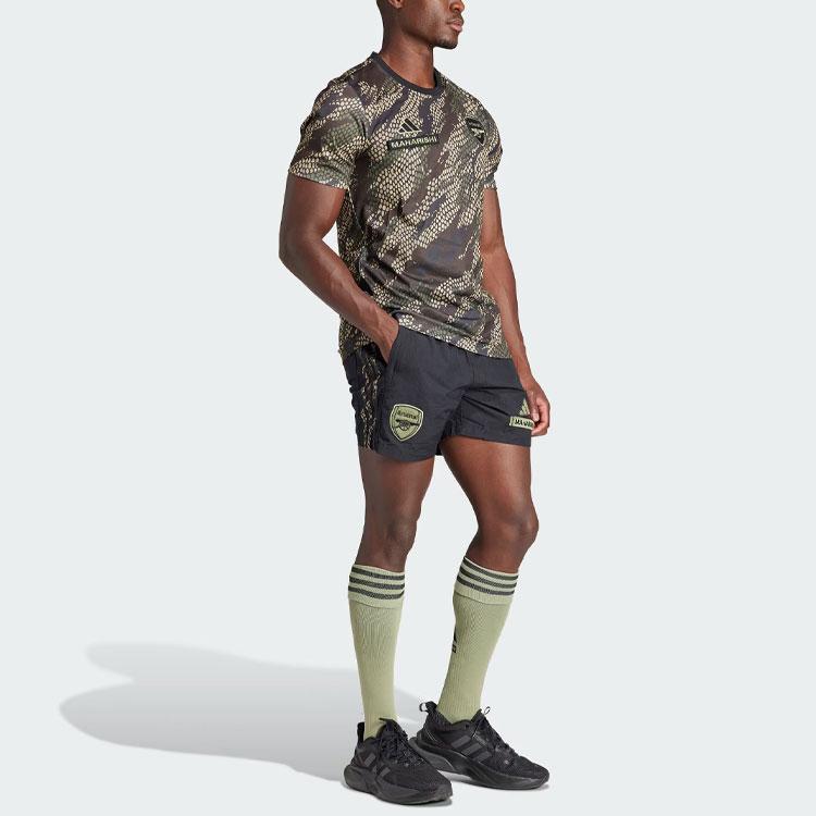 Adidas X Maharishi Arsenal Condivo 23 Training Football Shorts Men Shorts Black IN4751