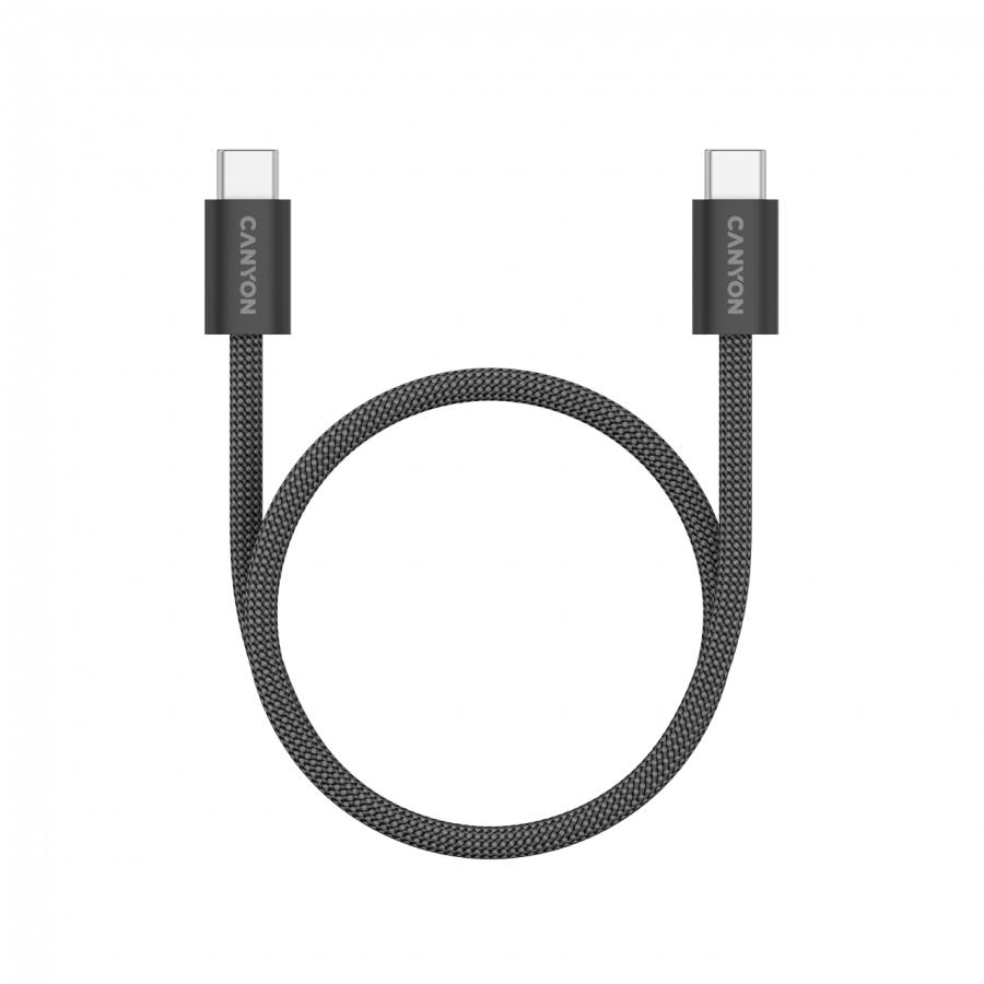 CANYON OnWire Cable 60MG C-C 60W Magnet Braided 1m