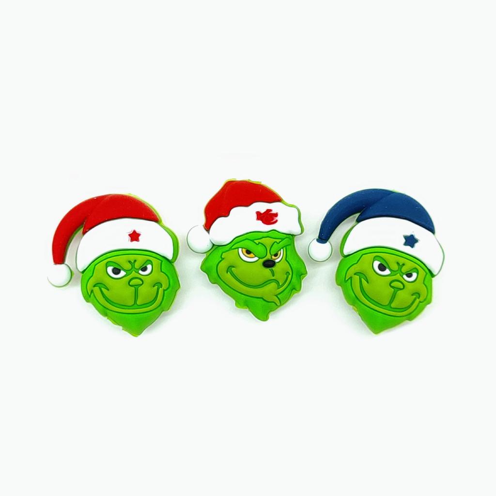 3D Santa Claus Silicone Beads Cartoon Pen for DIY Jewelry and Epoxy Crafting