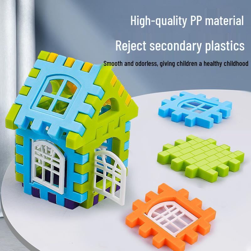 PlayHouse Blocks: Large 3-Year+ Building Set for Boys & Girls