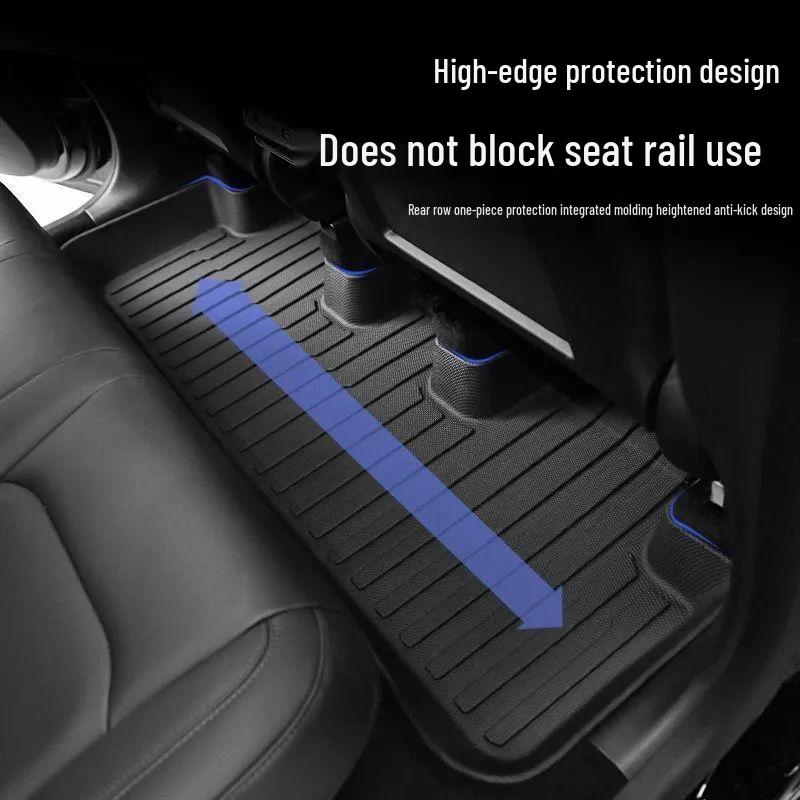 Tesla Model Y/3 Refresh TPE Full Coverage Floor Mats - Car Modification Accessories
