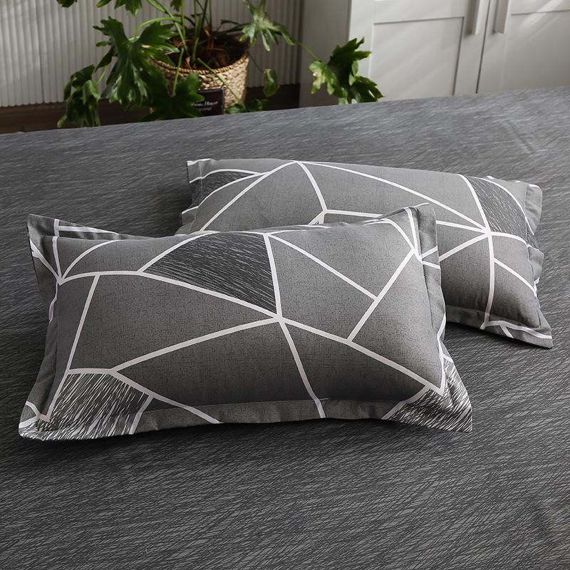 48x78 Weicher Atmungsaktiver Gewaschener Kissenbezug für Erwachsene