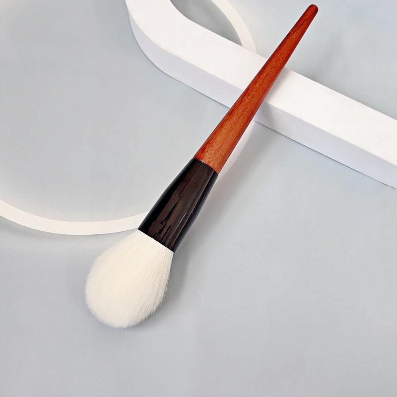 

Кисть для пудры ZX.MITTIS Origin Wood Brush из козьей шерсти для лица и щек, кисть для фиксации макияжа