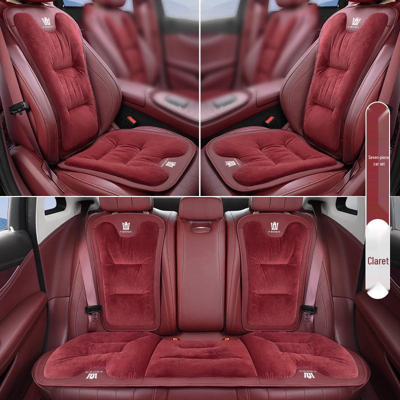Toyota Crown 14th Gen & Lu Fang Plush Winter Seat Cushion