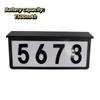 Soft Uniform LED Glow Solar LED Address Plaque Light Solar-Powered LED Light  Entrance Wall