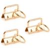 Webbing End Clip Sturdy Multi-Color Buckle Metal End Clip Integrated Stainless Iron End Clip For Handmade Crafts Bags Backpacks