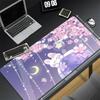 XXL Keyboard Table Mat Deskpads Pc Mausepad Xmm Rubber Mouse Pads Pink Cute Tree Mousepad Kawaii Rabbit Cartoon Laptop Rug