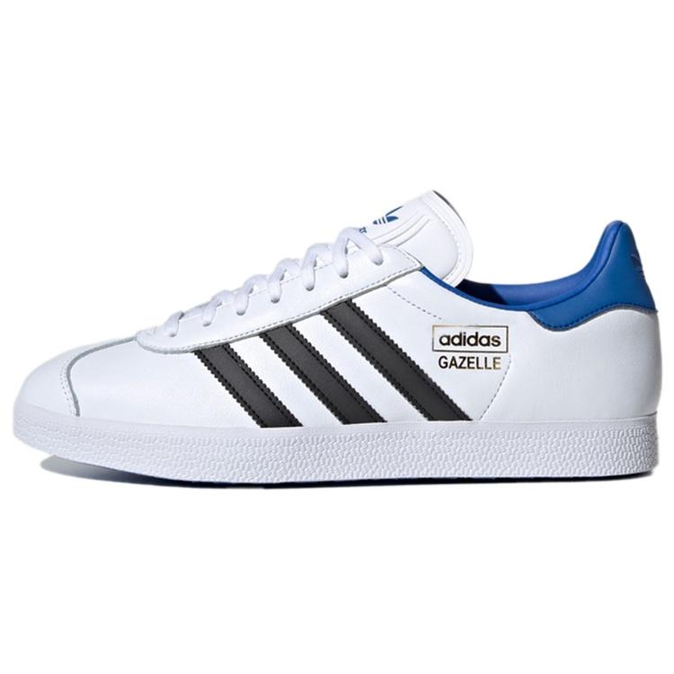 adidas Gazelle Shoes White Black Blue Men s FU9665 EU 43⅓