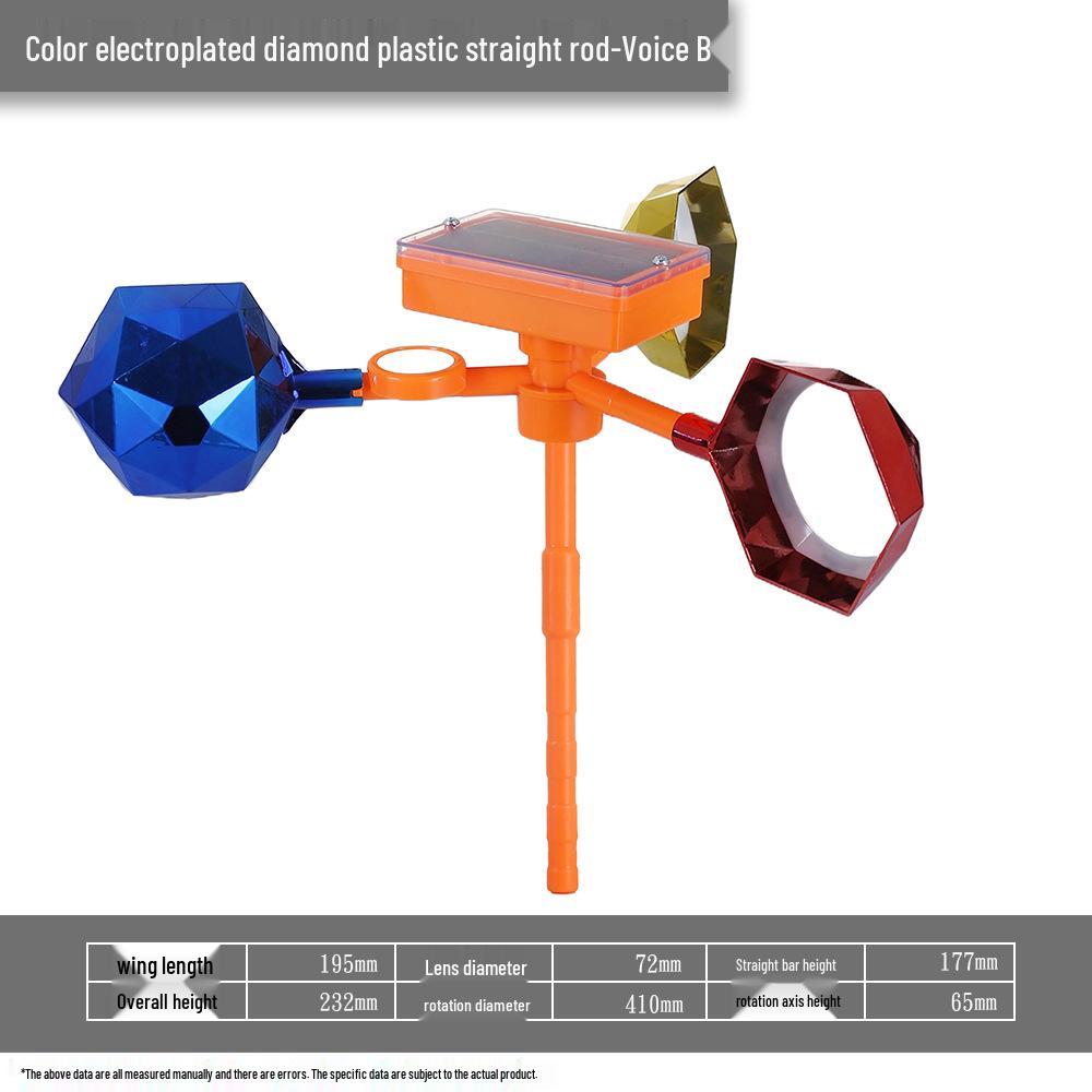 

Відлякувач птахів на сонячній батареї, що відбиває світло, для садів, рибних ставків та сільськогосподарських угідь