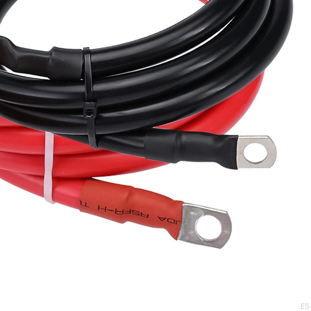 Batteriflyttingssett Kabel og Monteringsbrakett Premium Profesjonelle Startpolklemmer