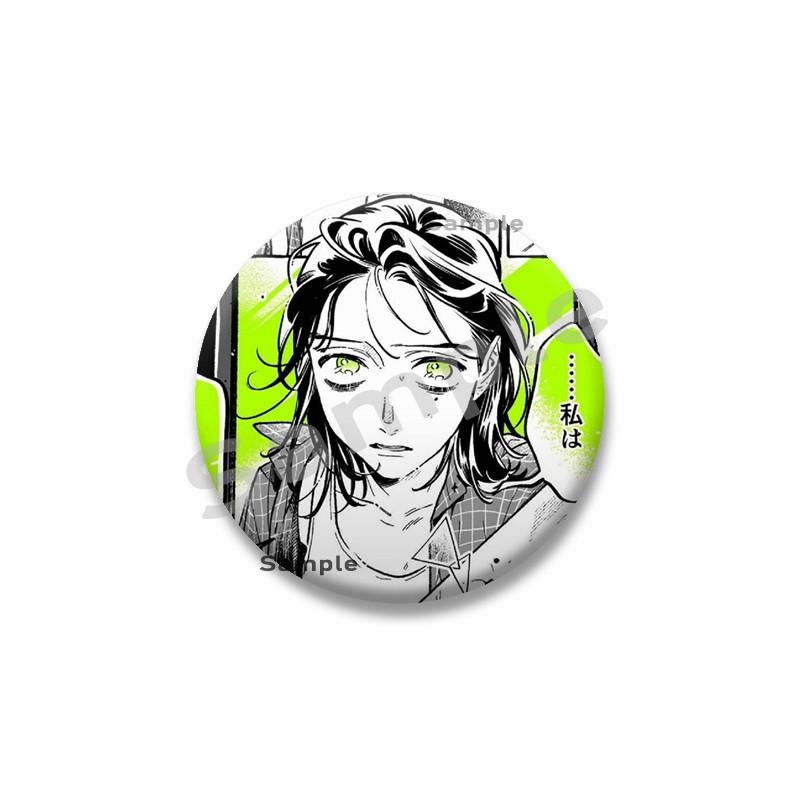 Anime The Guy She Was Interested In Wasn't A Guy At All Button Pin Cartoon Mitsuki Koga Brooch Badge Bag Hat Decor Accessories