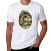 Round Doors In Watercolor And Ink Black Watercolor Art Fantasy Tshirt Unisex T Shirts Cotton Tshirt