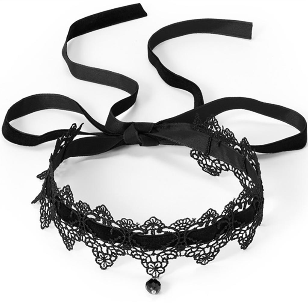 Bride Lace Necklace - Costume Accessory for Women