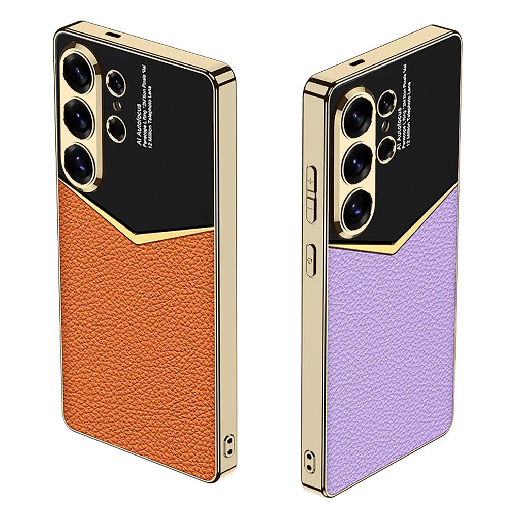 GKK Für Samsung Galaxy S26 Ultra Hüllen Galvanik PU + PC + TPU Handyhülle