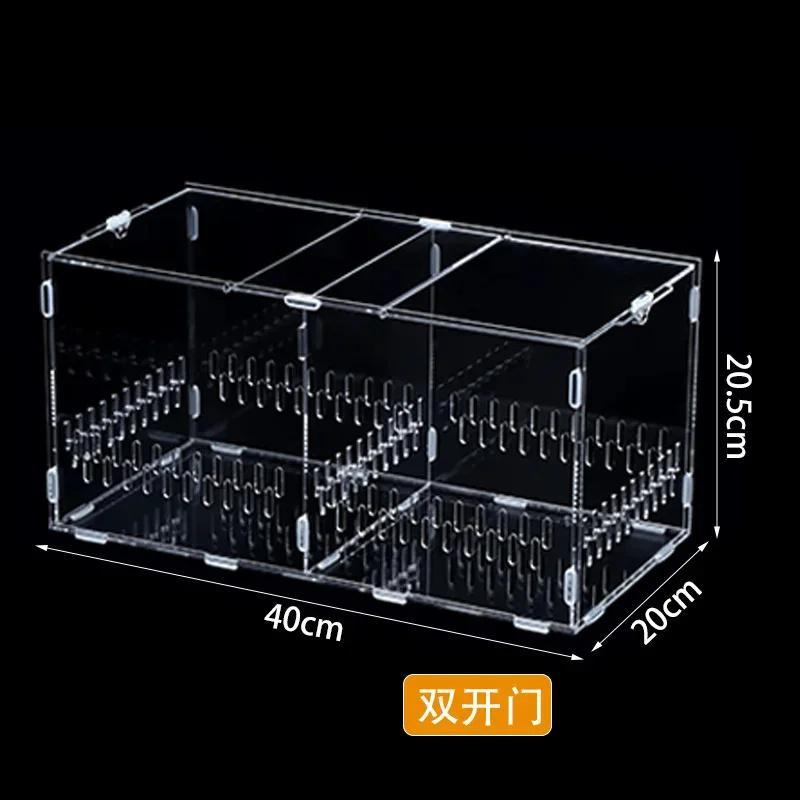 Acrylic Transparent Terrarium Enclosure Assembly Kit For Insects Reptiles Pets Home Display For Hobbyists Kids Birthday Gift