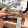 Ladies Portable Wristlet Wallets Keychain Wallet Coin Purse with Zipper for Travel Credit Card Holder Phone