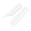 Motocycle Fork Guard Protector White Front Shock Guard Cover Replacement for CR125 CR250 CE500 CRF450 CRF 250