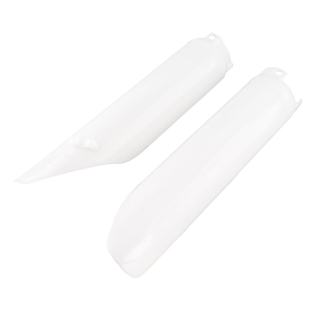 Motocycle Fork Guard Protector White Front Shock Guard Cover Replacement for CR125 CR250 CE500 CRF450 CRF 250