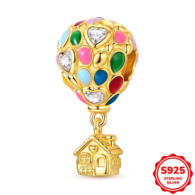 New Original Copper Animal Pendant Charm Beads Fits 3Mm Bracelet Necklace For Women Luxury Diy Jewelry Making