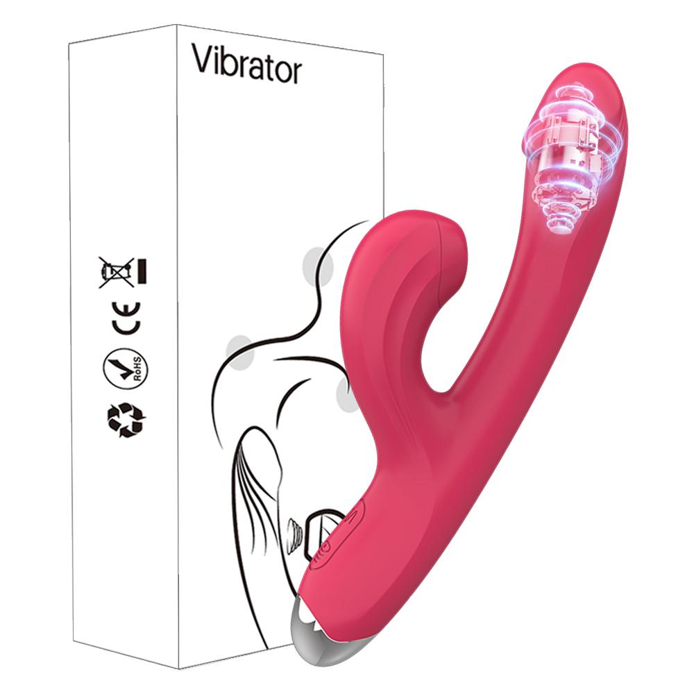 Rabbit Sucker G Spot Vibrator for Women 10 Powerful Modes Clit Vagina Stimulator Anal Plug Dildo Sex Toy Female Goods for Adults