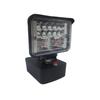18V Lithium Battery with LED Flashlight for Bosch, DeWalt, Milwaukee, Makita