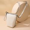 Genuine Leather Niche Designer First Layer Cowhide Mobile Phone Bag Crossbody Small Bag Casual Women'S Bag Women'S Bag
