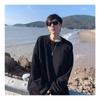 Men S Boxy Fit Crew Neck Long Sleeve Casual Sweatshirt For Spring Autumn