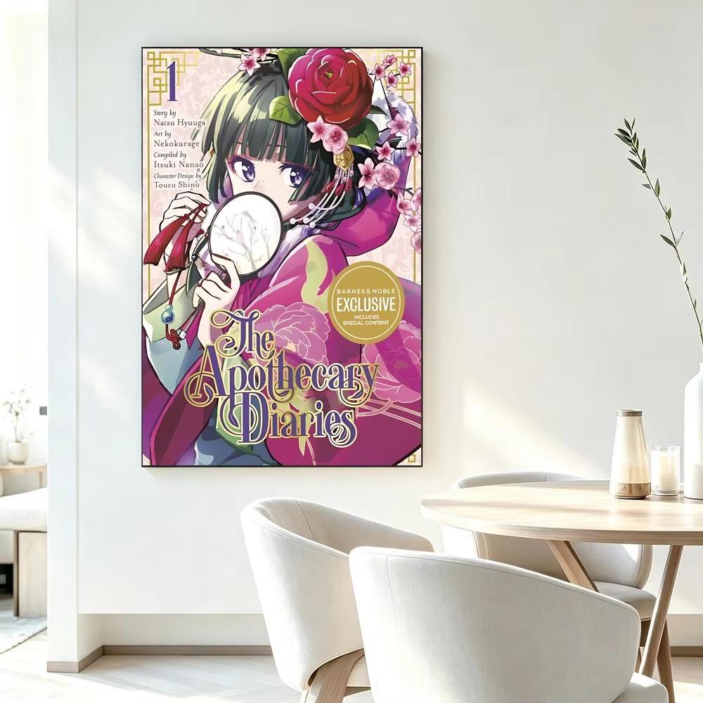 Anime The Apothecary Diaries Diamond Painting HD Printing Fresh Elegant Style Wall Art Home Decor for Living Room Bedroom Gift