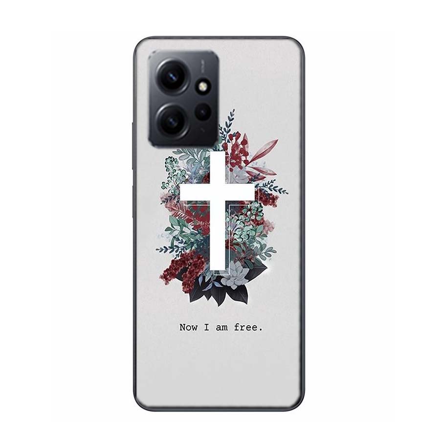 God Jesus Pray Phone Case For Redmi 12 13C 12C 15C 9 10 10C Note 13 Pro Plus 14 15 Pro 9T 9C 9A TPU Soft Cover Clear Cell Cases