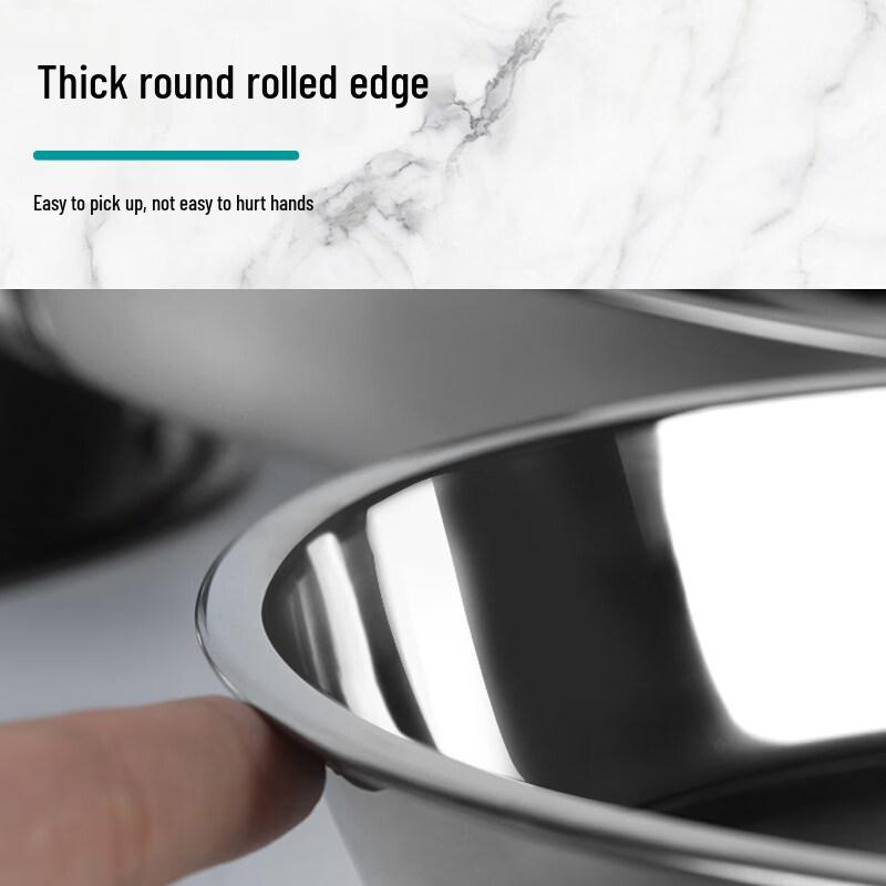 DM 304 Stainless Steel Round Dinner Plate