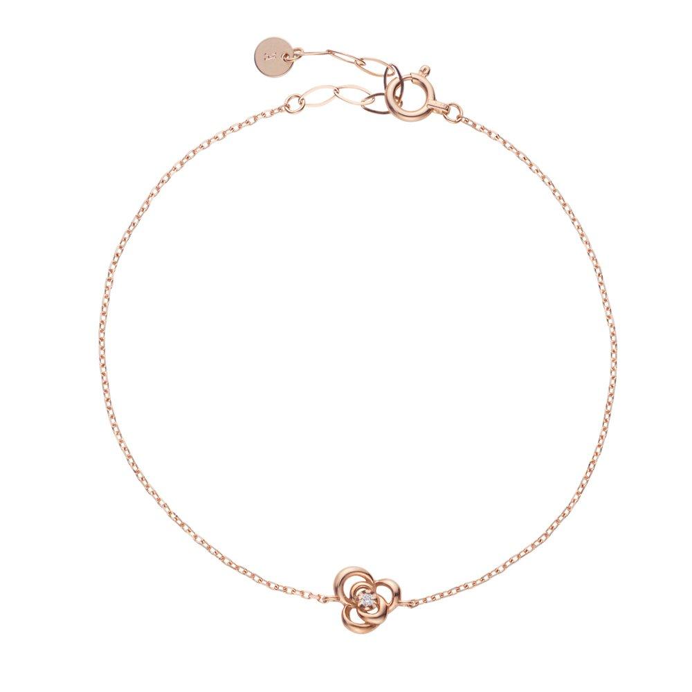 Bracelet K10 Pink Cold Diamond Phantom of the Opera Christine Rose AJAB4090LSDI [Official] [Vendome Aoyama]