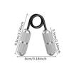 Light Weight Grip Strength Trainer High Strength Metal Hand Gripper Portable Grip Strengthener  Gym