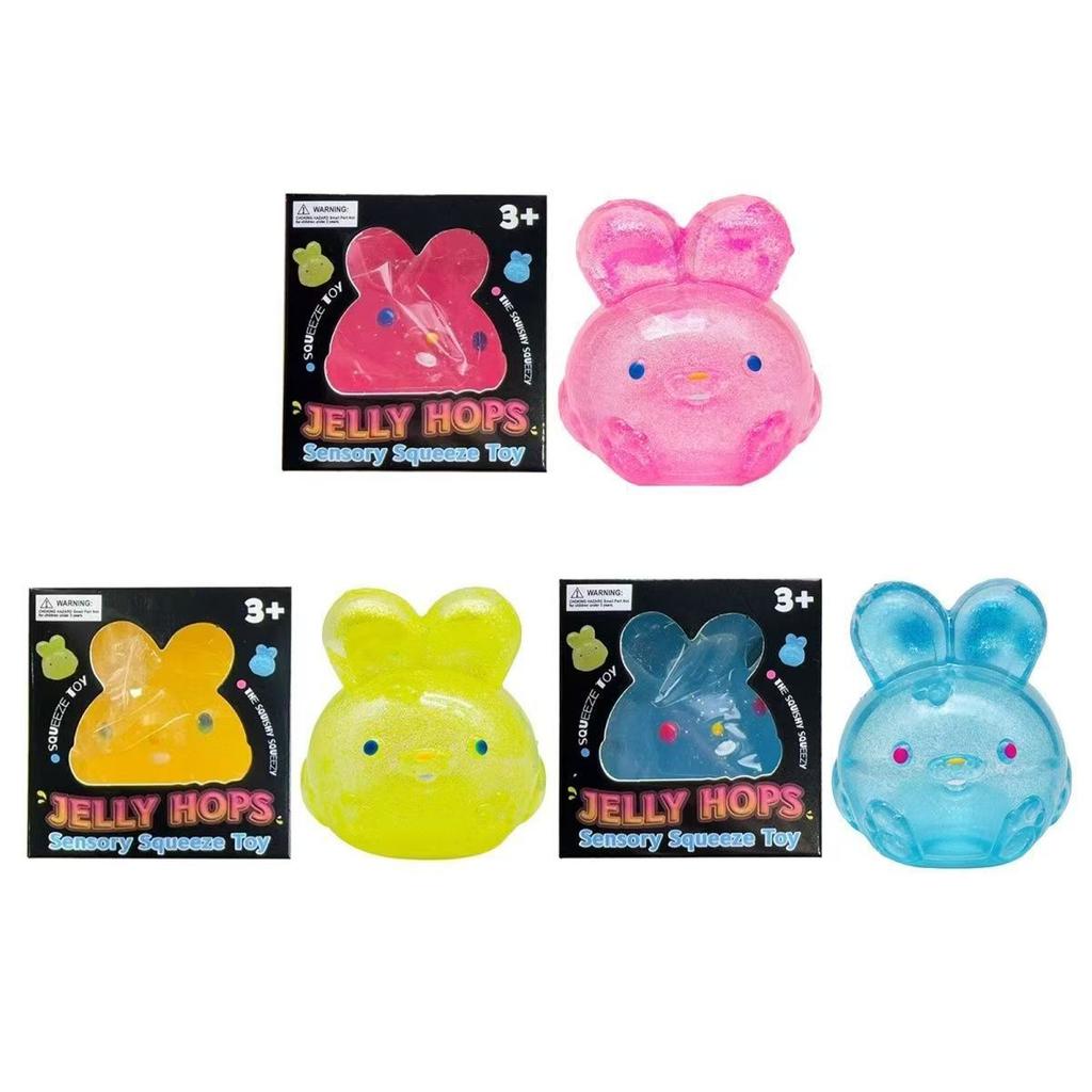 Rabbit Pinch Music Tpr Stress Relieving Toy Sensory Squeezing Adult Stress Relieving And Ventilating Toy