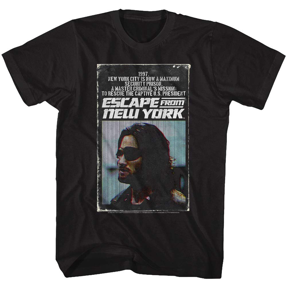 Escape From New York TShirt UnisexSummer Retro Action Movie Graphic Short Sleeve Casual Streetwear Loose Fit Film Fan Tee