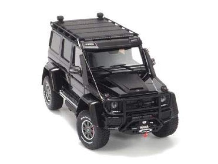 Almost Real Brabus 550 Adventure G 500 2017 Obsidian Black Scale Complete Diecast Car 860303 Mercedes-Benz 4x4² - - 1/18