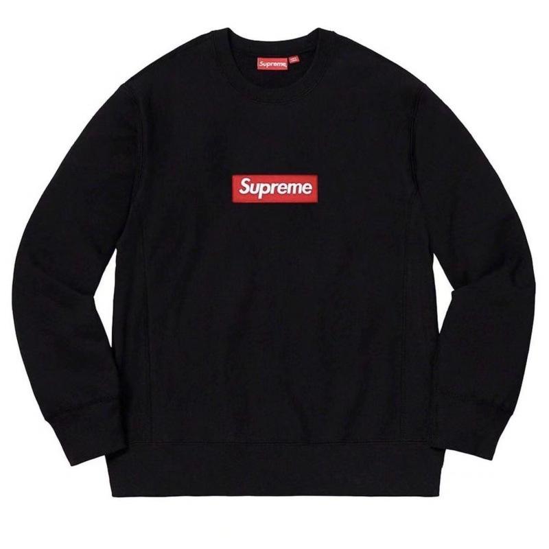 25SS Supreme Trendige Marke Kapuzenpullover mit Fleecefutter und großem Logo