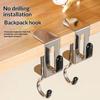 2/5 Pcs Extra Thick Backpack Hook No Adhesive Adjustable For Desk Dorm Office Durable Space Saving