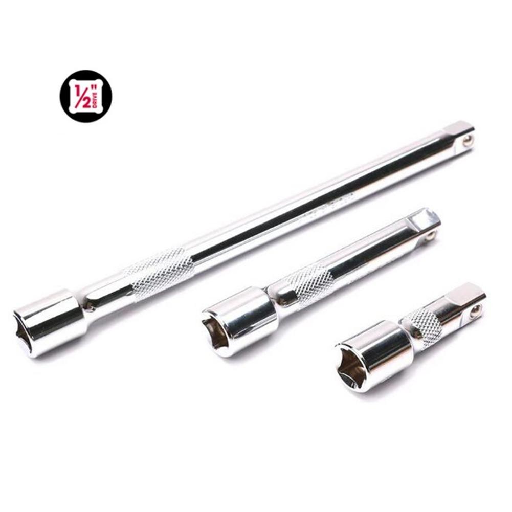 Socket Extension Bar 1 2 1 4 3 8 3pcs Ratchet Replacement Accessories Bar Socket Drive Extension For Extension