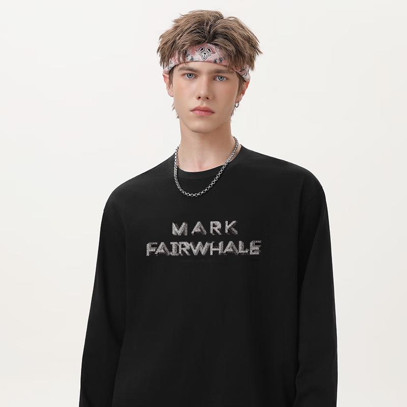 Mark Fairwhale Men's Heavyweight Long Sleeve Cotton T-Shirt