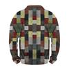 Men's Retro Casual Gradient Printed Sweatshirt