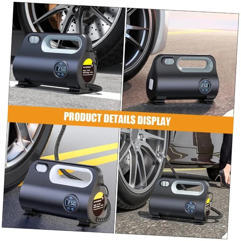 1SET Vehicle-mounted Air Pump Air Pump Portable Electric Vehicle Car Tire, Air Pump Automatic High-pressure and High-power