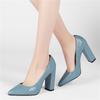Fashion High Heels Shoes Woman Pointed Blue Black Red Heeled Pumps Party Wedding Shoes Office Dress Pumps Female 2025 Point Toe