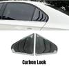 For Volkswagen Jetta MK6 2012 2013 2014 2015 2016 2017 2018 Car Rear Window Louver Shutter Cover Side Vent Blinds Trim Sticker