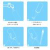voocye Portable Manual Portable 450ml Large Portable Hot Water Washer for and Nursing Includes Waterproof Storage Bag Washlet, Washlet, Bidet,