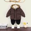 Children's Down Cotton-padded Clothes: Thick Cotton-padded Jackets for Boys In Winter and Down Jackets for Girls