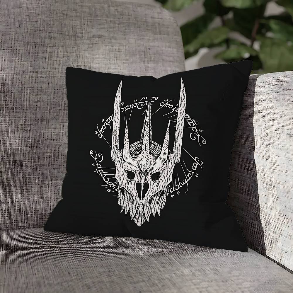 L-Lords of the R-RingES Throw Pillow Case For 55x55cm 30x30cm 50x50cm 45x45cm 40x40cm Square Chair Pillowcase Case