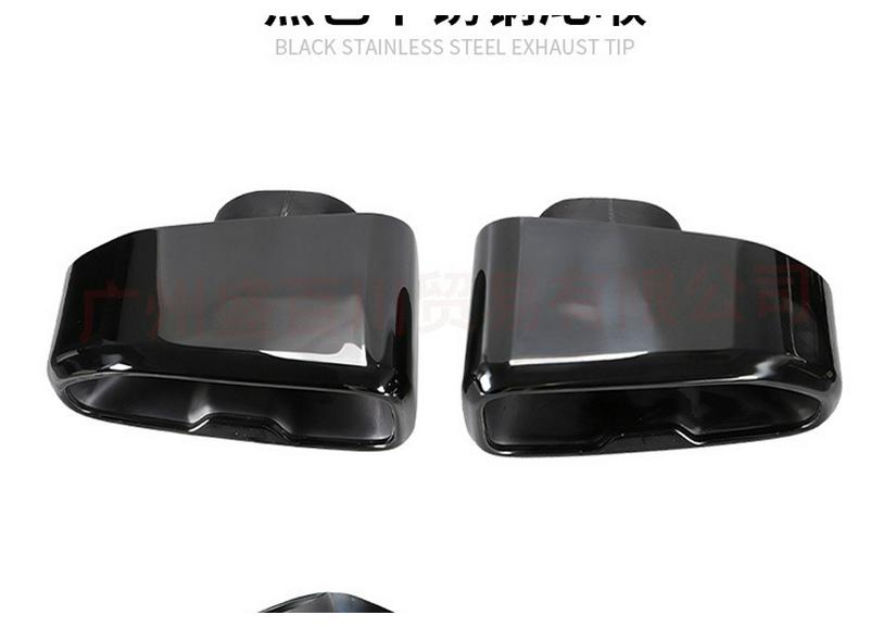 Stainless Steel Tailpipe Tip for 2018-2021 BMW X3 X4 (G01/G02) Exhaust Modifications